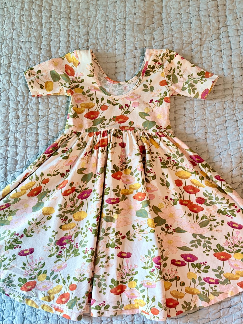 VGUC Alice + Ames Floral Print Twirl Dress - Size 6